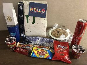 Bag of Goodies that Hampton Inn Youngstown West ga