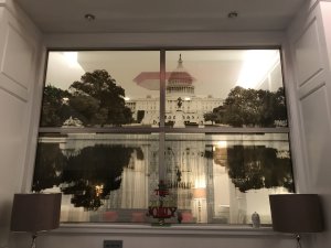 Mural in lobby