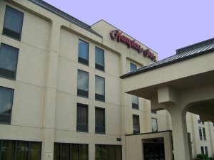 A view of the Hampton Inn Hillsville VA